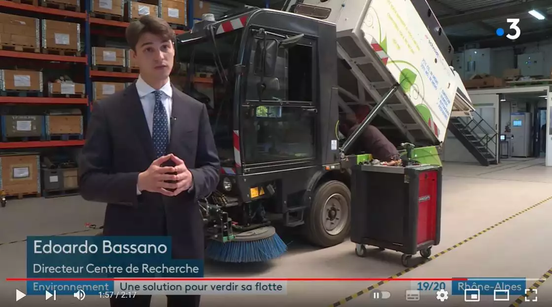 France 3 Rhône-Alpes report on CRMT's involvement in the energy transition