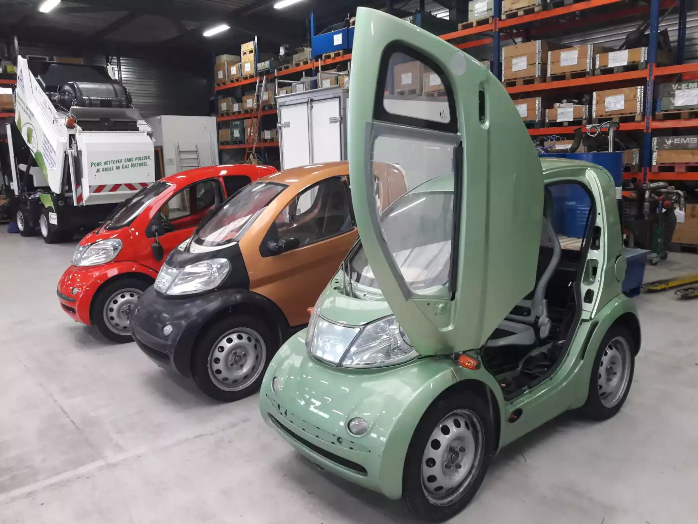 GNeCar : CRMT's "petite" dual-fuel hybrid vehicle