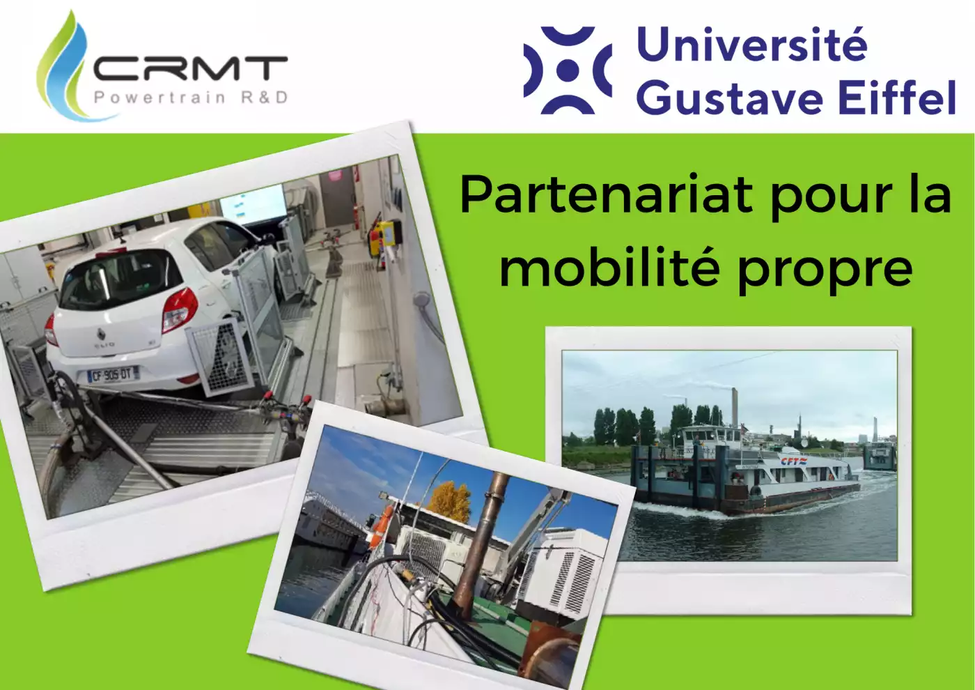 30 Jun 2021 - CRMT and Gustave Eiffel University formalise their collaboration through a framework agreement