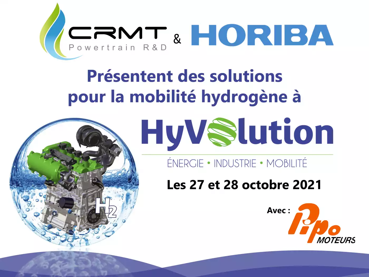 20 Oct 2021 - CRMT will be co-exhibiting at HyVolution with HORIBA France.